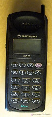 1er Telefono movil motorola de prepago