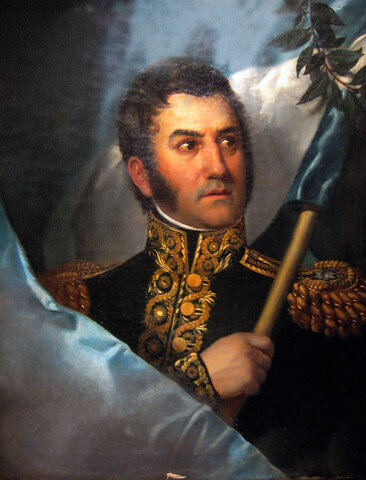 San Martín asume como Gobernador de la provincia de Mendoza