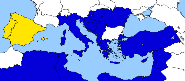 Entrata della Spagna e del Portogallo nella Comunità Economica Euro-Mediterranea