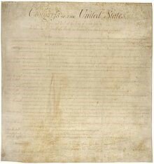 December 15, 1791 - Bill of Rights (1st - 10 Amendments) becomes part of the US Constitution