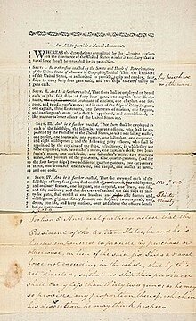 March 27, 1794 - US Navy established.