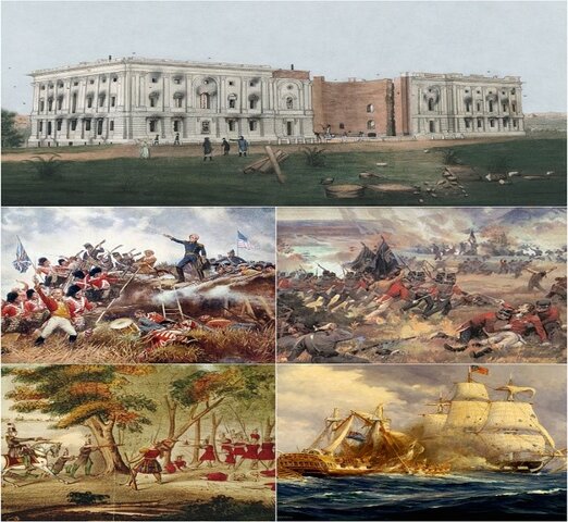 June 18, 1812 - United States declares war on Britain.