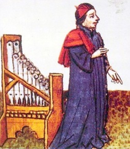 The entry of Guillaume de Machaut to priest