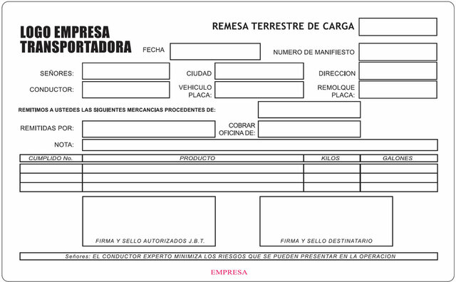 Artículo 144. Manifiesto de carga