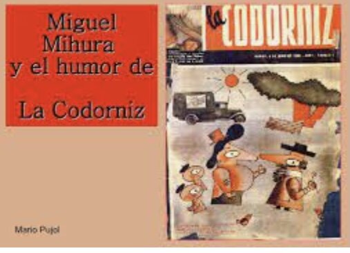 Revista, “La Codorniz”.