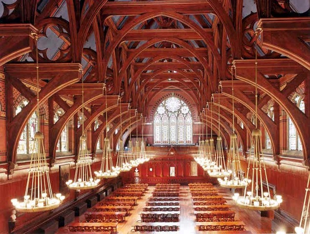 1636 First college-Harvard college the first institute for higher education in a north American colony established at Cambridge in Massachusetts