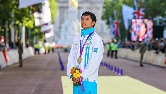 Medalla de Plata Olímpica de Erick Barrondo