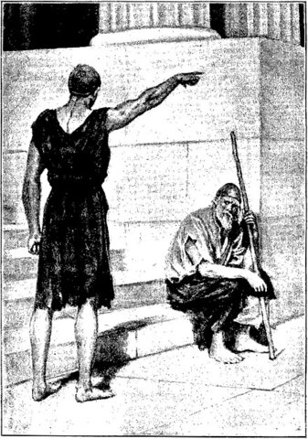 El mendigo del rincón