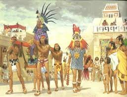 The Aztec established an empire