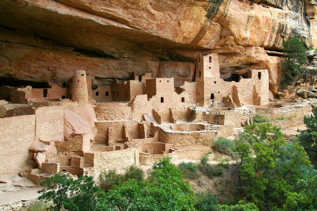 The Anasazi are known as the first “cliff dwellers.”