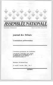 Expérimenter le parlementarisme