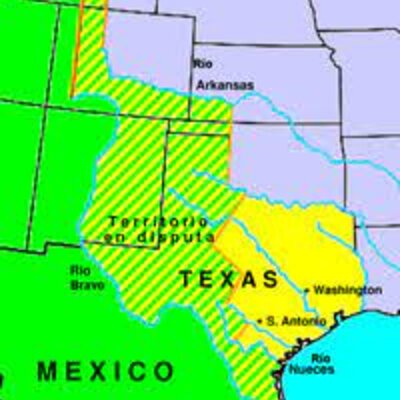 Timeline: Separación de Texas e Intervención Norteamericana.