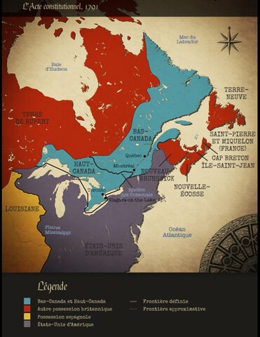 Accéder au pouvoir #1 : L'Acte constitutionnel, remplace l'Acte de Québec