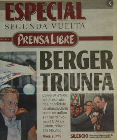 Elecciones 2003 con controversia