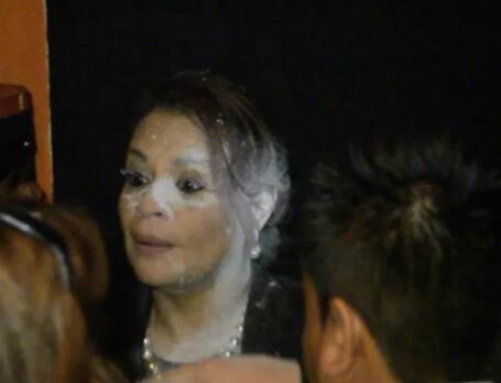 El harinazo a Baldetti