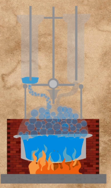 MAQUINA DE VAPOR DE 32 CABALLOS