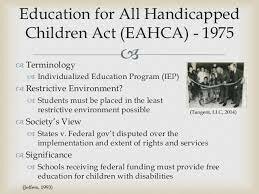 Education of All Handicapped Children Act of 1975