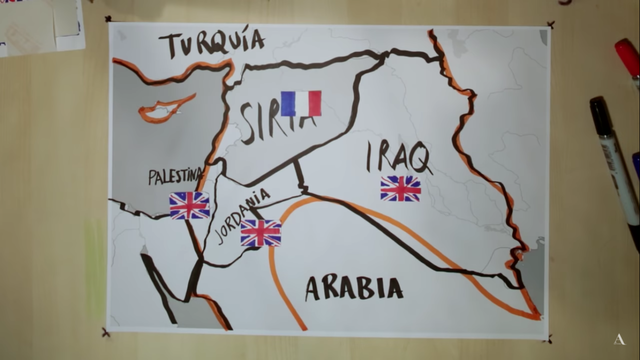 La conquista de los británicos y los franceses