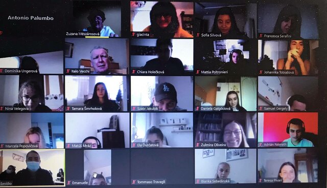 Videoconference - PROJECT WORK + EVALUATION