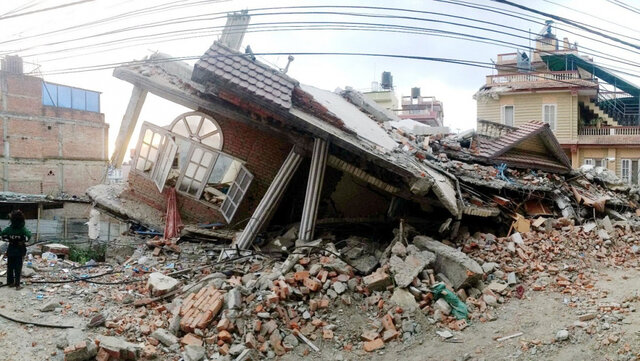 Terratrèmol va destruir grans palaus