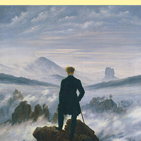 El caminante sobre un mar de nubes
