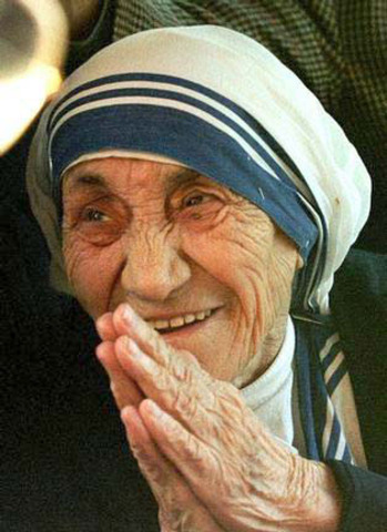 Mother Theresa wins Nobel Peace Prize
