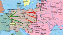 Timeline:  Бойові дії у 1942-1943 рр. на території України