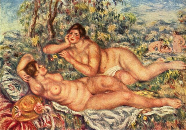 Las bañistas (Renoir)