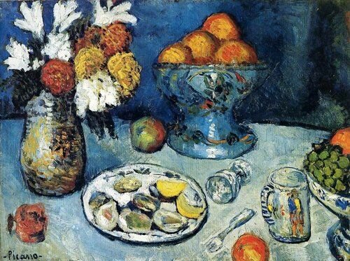 Still life (the dessert)