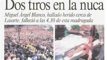 Asesinato de Miguel Angel Blanco por ETA