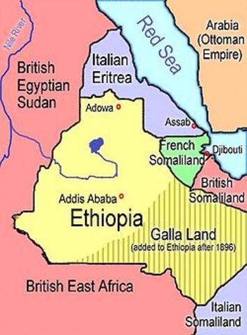 •	Mussolini (Italy) conquers Ethiopia.