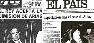 Cese de Arias Navarro como presidente del gobierno.