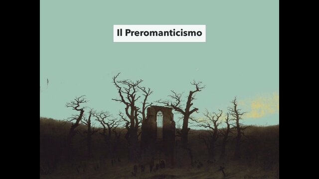 La linea protoromantica