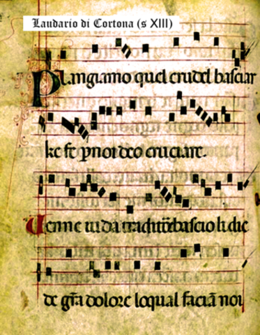 Philippe de Vitry composed : Firmissime fidem; Adesto, sancta trinitas; used in Arras's diocese.
