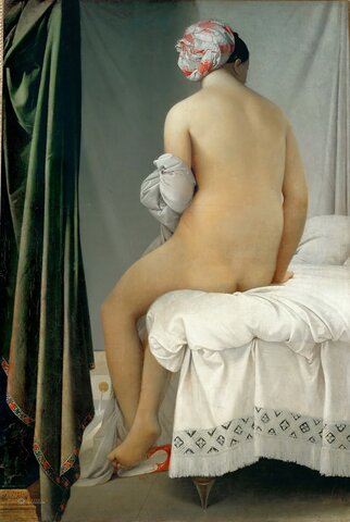La bagnante di Valpincon- Ingres