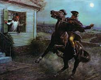 Paul Revere's ride and the battles of Lexington and Concord