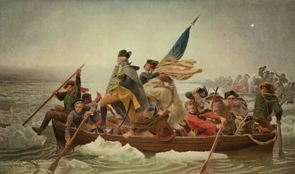George Washington crosses Delaware