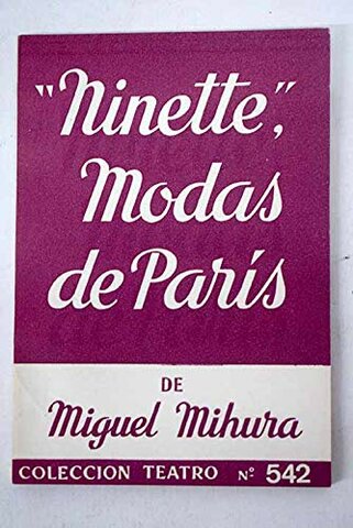 Ninnete: Modas de París