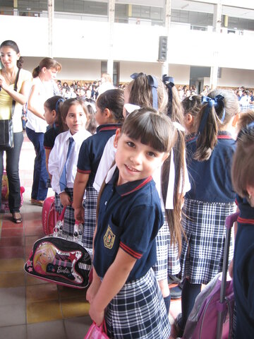 Mi primer día en la primaria