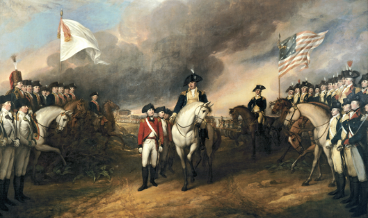 Surrender At Yorktown