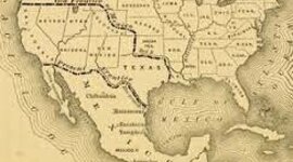 Timeline: Separación de Texas e Intervención Norteamericana.