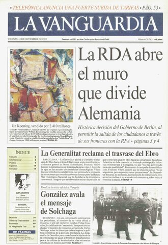 Caída del muro de Berlín