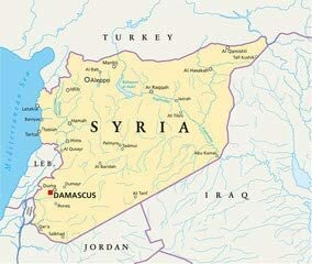 SIRIA EN EL MAPA