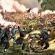 Battle of gettysburg currier lithograph ives july 3 1863
