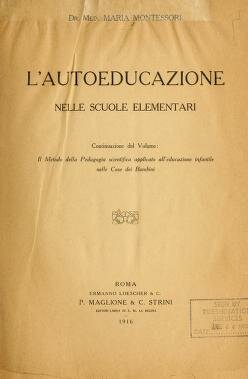 Traslado a Barcelona y aparición de  “El autoeducazione nelle Scuole Elemental”, cuarto libro de Montessori
