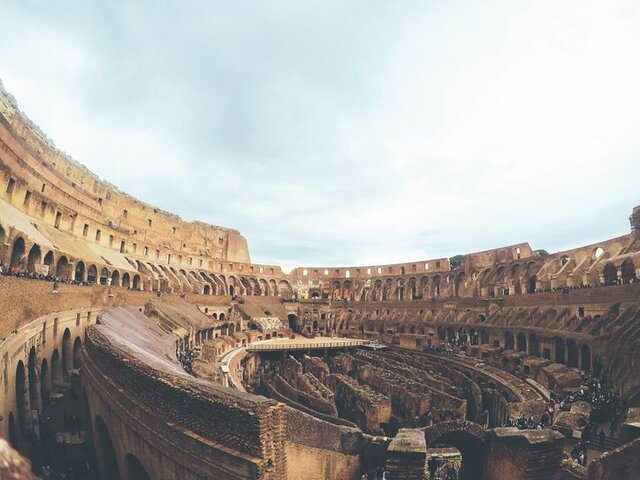 Colosseum is built