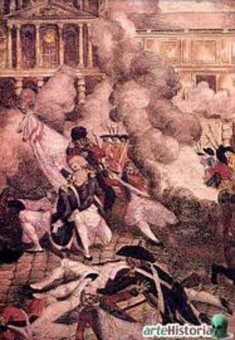 Asalto a las Tullerías.