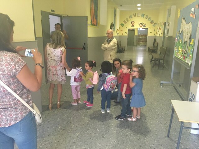 Mi primer día en el cole