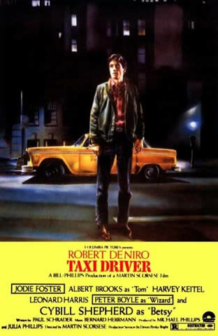"Taxi Driver" por Martin Scorsese.