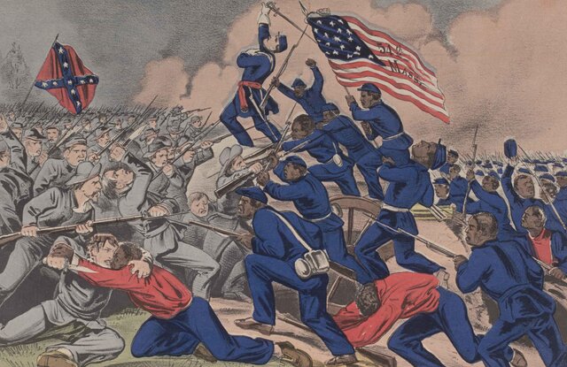 54th Massachusetts Fight at Fort Wagner